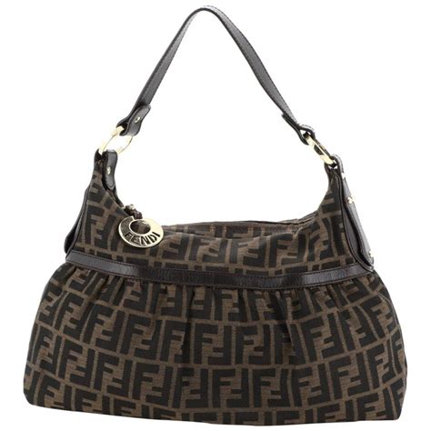 fendi zucca chef large hobo